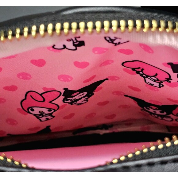 LOUNGEFLY HELLO KITTY KUROMI MY MELODY SANRIO EXCLUSIVE BACKPACK 11" BRAND NEW! - Picture 15 of 16